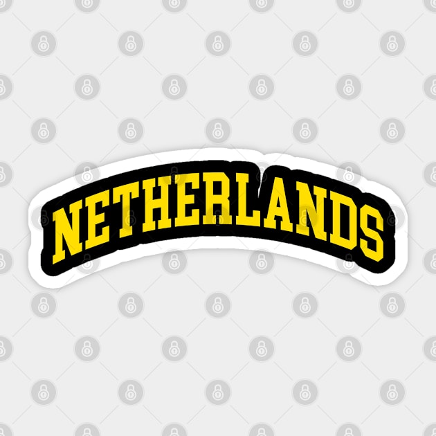 Netherlands Sticker by monkeyflip